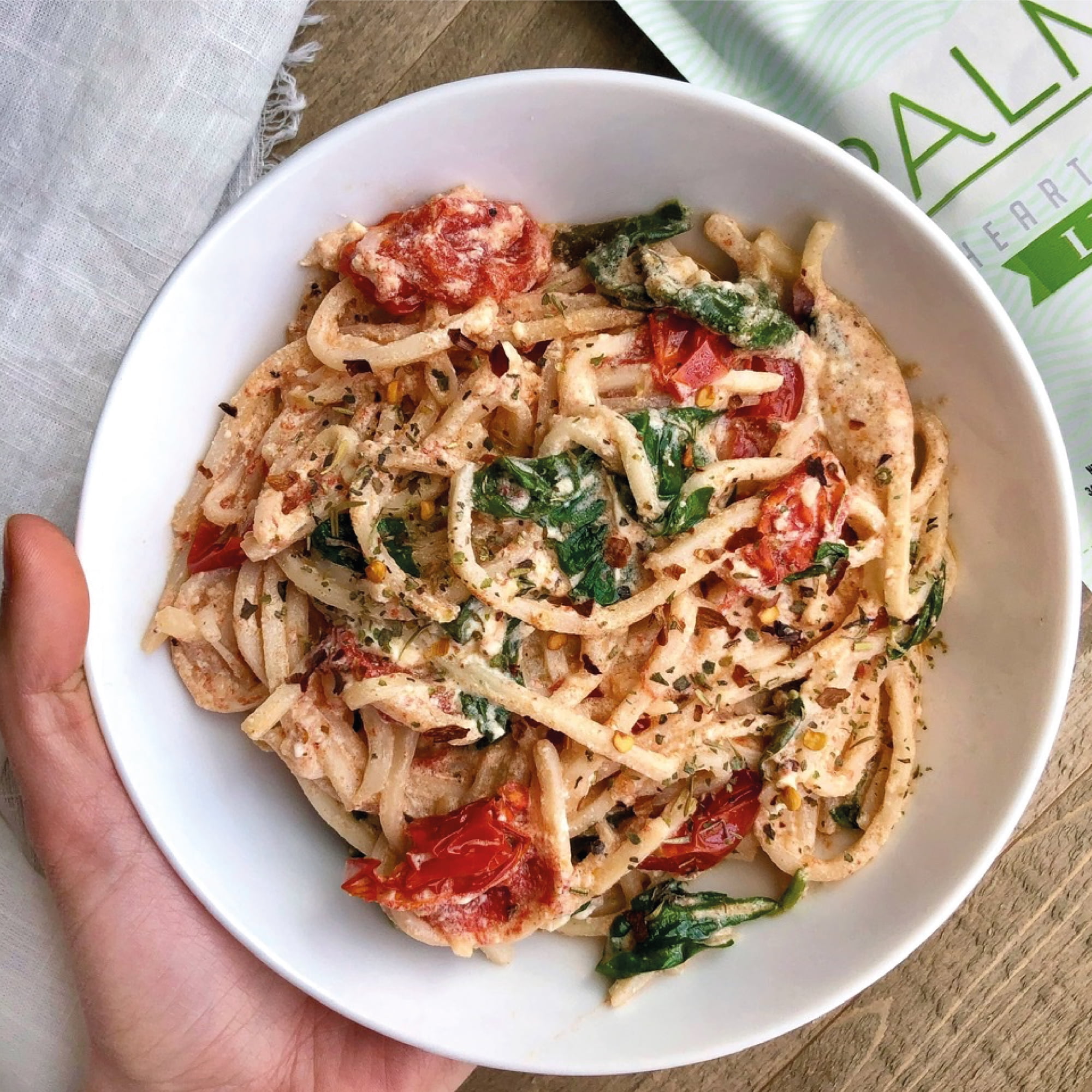 Palmini Linguine Pasta from Hearts of Palm, 12 oz – Non-GMO, Vegan, Sugar Free, Gluten Free, Kosher – Shelf-Stable Single Pouch