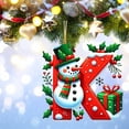 thumbnail image 3 of KCEHTA Letter Christmas Ornaments, Christmas Initial Ornaments, 26 Letters Christmas Tree Decoration Pendant, Xmas Tree Ornaments Personalized DIY 26 Initial Letter Ornaments Christmas Gifts, 3 of 7