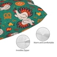 thumbnail image 3 of Yiaed Cartoon Turkey Print Brushed Microfiber Envelope Pillowcases, Standard,Envelope Closure Pillow Cases(No pillow core)-16"x24", 3 of 6