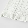 thumbnail image 5 of Posijego Toddler Girls Bolero Cardigan Sweater Little Girls Knit Long Sleeve Button Cover up Cropped Tops, 5 of 7
