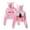 Pink, variant on Artemas Cat ear hoodie fashion trend women's short hoodie sportswear