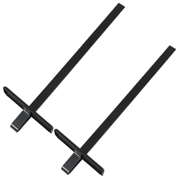 NICEXMAS Adjustable Rip Fence Circular Saw Fence Metal Black 2PCS for DIY Projects