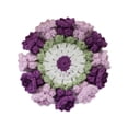 thumbnail image 4 of YWMJZEU Crochet Coaster Cup Mat Cute Multipurpose Gift Protection Flower Coaster Lily of Purple, 4 of 9