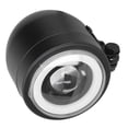 thumbnail image 3 of Beam LED Headlight Vintage Round Angel Eye Front Lamp Fit for Motorcycle Cruiser Choppers Bobber Cafe Racer, 3 of 8