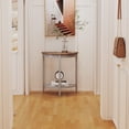 thumbnail image 5 of Bowery Hill Contemporary Stone Console Table in Gray Oak and Gray, 5 of 5