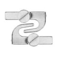 thumbnail image 1 of Raindrops 2Pcs Gallery Wall Wirehook Stainless Steel Silver Picture Rail Hanging System For Home Office Indoor Use, 1 of 8