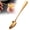 Rose Gold, variant on XJGHHSY Grapefruit Spoons,Stainless Steel Grapefruit Spoon Utensil,Serrated Edge & Thick Gauge Handle,Gold Kitchen tool with Non-stick Plating for Kiwi,Dessert,Apple,Citrus Fruit,Rose Gold
