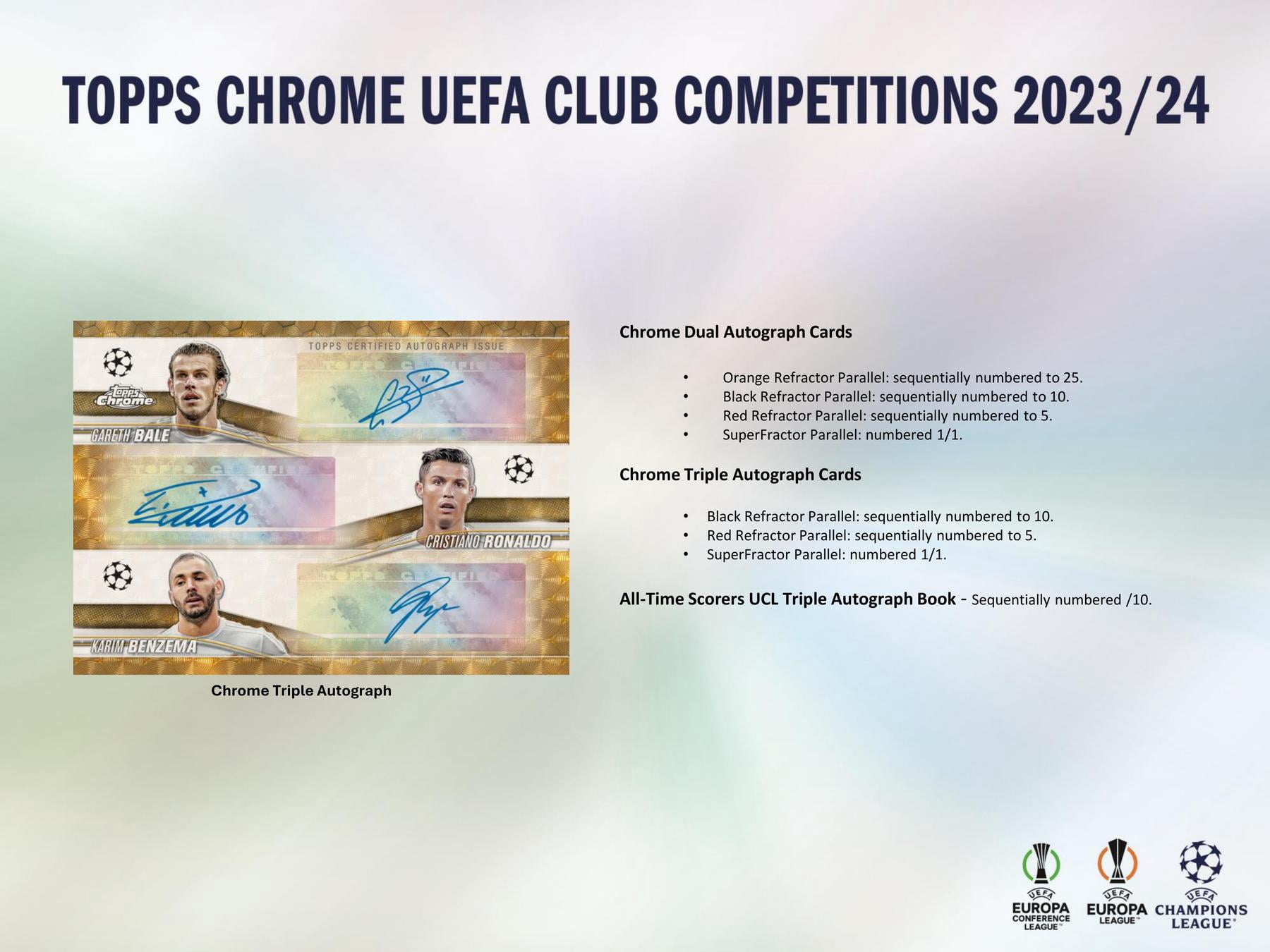2023-24 Topps Chrome UEFA Hobby Master SSP Case Hit (Hobby 1:1 