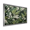 thumbnail image 2 of Designart "Wisdom of Sage Herbs I" Floral Framed Wall Art Decor - Traditional Green Herbs Bedroom Framed Canvas Wall Art, 2 of 6