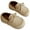 Khaki#68, variant on LIIPEE Sandals Solid Color Hook And Loop Strap Bowknot Closed Toe Non-Slip Soft Sole Shoes Newborn Classic Family Gatherings Sandal,Beige,15-18 Months