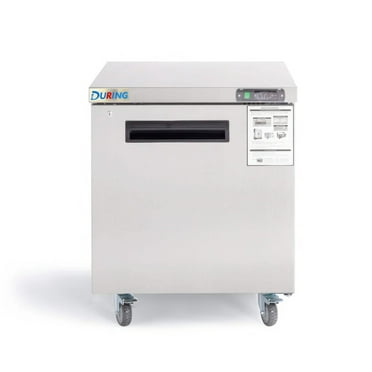 DURING D-KTF-28B 28" Single Door 6.4 Cu.ft Undercounter Freezer