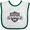 White and Green, variant on Inktastic Banner Groom's Team Boys or Girls Baby Bib