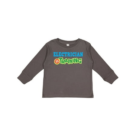 

Inktastic Electrician in Training Gift Toddler Boy or Toddler Girl Long Sleeve T-Shirt
