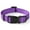 Purple, variant on Mile High Life Dog Collar | Nylon Reflective Dog Collars | Light Weight Puppy Collars | Pink Dog Collars for Large Dogs (Solid Pink, Large)