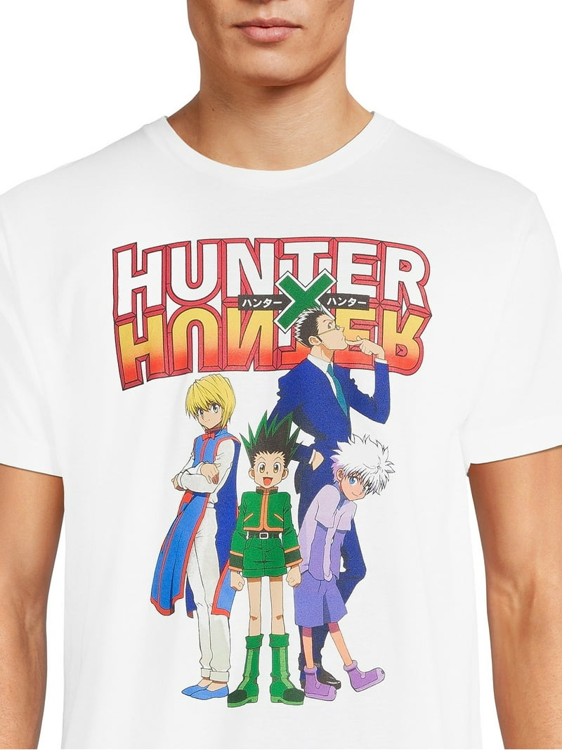 Hunter x Hunter Men's Graphic Tee with Kurapki, Gon, Killua