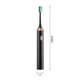 thumbnail image 3 of Lksixu USB Charging Toothbrush, Toothbrush With 4 Brush Heads, Smart 5-ModesTimer Toothbrush IPX7 Water-Resistant Kitchen Gadgets, 3 of 7