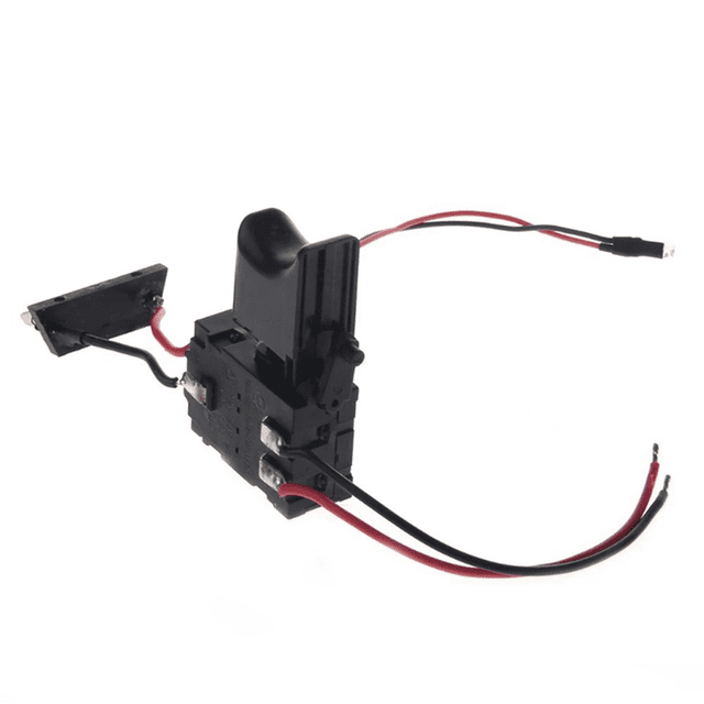 4X DC7.2-24V Electric Drill Switch Cordless Drill Speed Control Button Trigger Light Power Tool Parts for