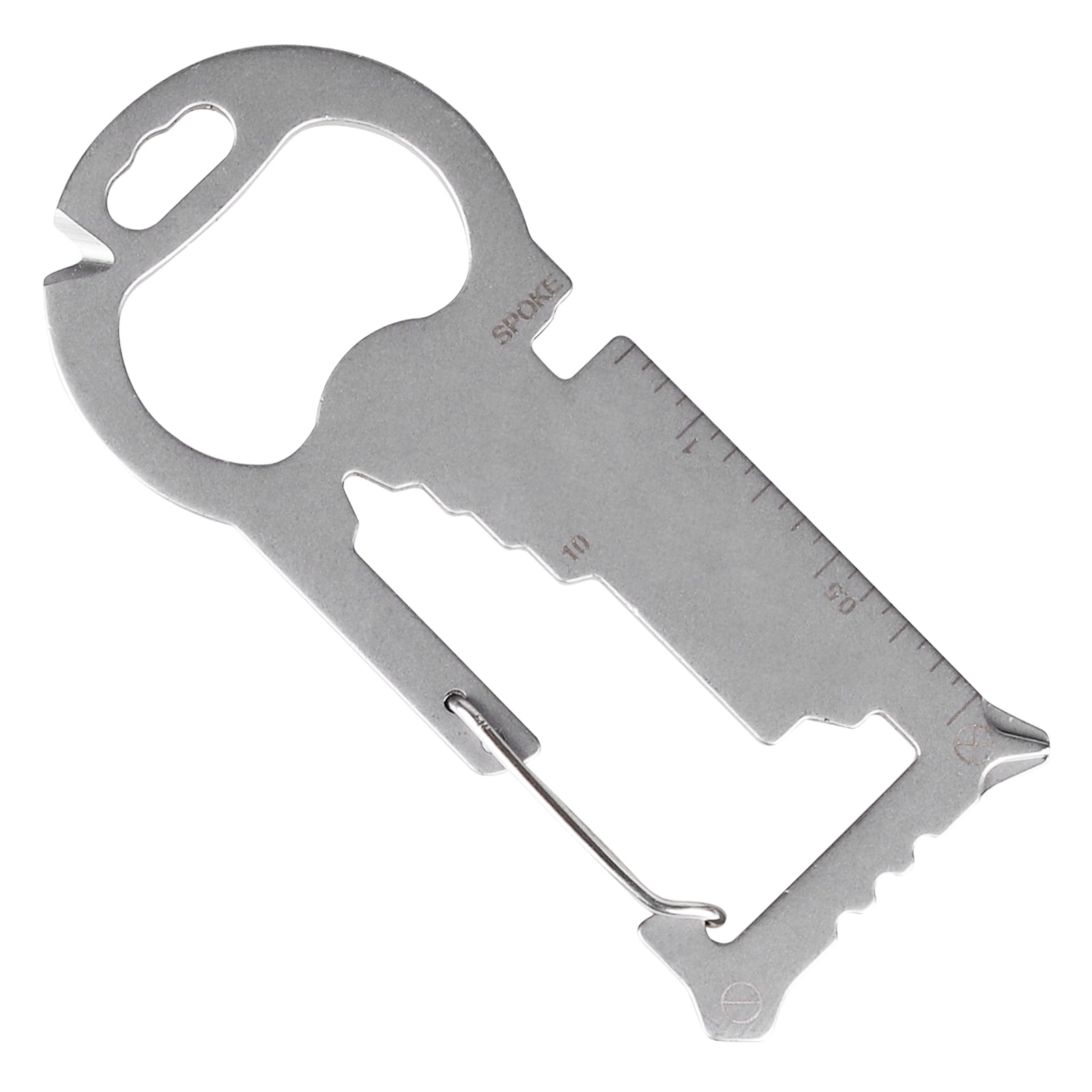 5 In 1 Mini Pocket Survival Multi Tool Tactical EDC Key Chain Bottle Opener