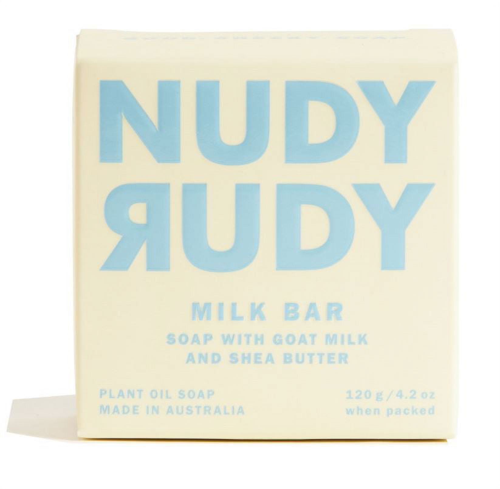 Nudy Rudy Milk Bar – Soap with Goat Milk and Shea Butter – 4.2oz