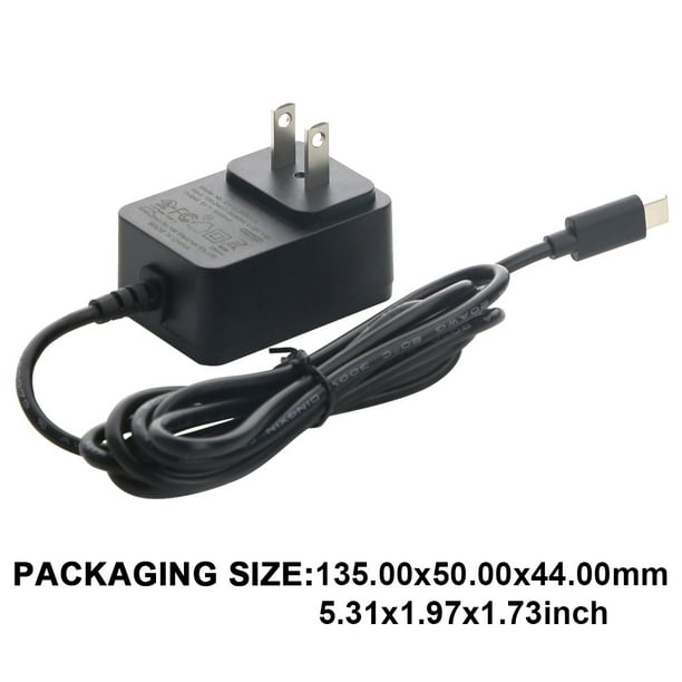 Adaptador de corriente CA portátil cargador de viaje de 15W cable para PS5 Portal/PS5/Switch/XBOX