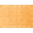 thumbnail image 1 of Ahgly Company Indoor Rectangle Oriental Orange Traditional Area Rugs, 7' x 9', 1 of 4