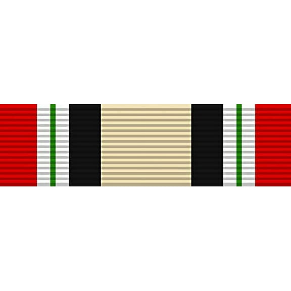 Iraq Campaign Service Ribbon 3M Reflective sticker| Military Iraqi Decal