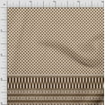thumbnail image 1 of Soimoi Polyester Crepe Fabric Geometric Panel Print Fabric by The Yard 42 Inch Wide, 1 of 3