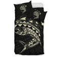 thumbnail image 2 of Hawaii Polynesian Mahi - Mahi Common Dolphinfish Bedding Set - Beige, 2 of 6