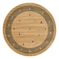 thumbnail image 3 of Unique Loom Fars Collection Area Rug - Emory (8' Round Tan/Beige), 3 of 7