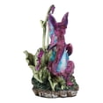 thumbnail image 4 of Pink And Blue Valentines Love Dragons Couple With Intertwined Tails Figurine, 4 of 8