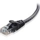 thumbnail image 2 of 125ft Tangle-Free Cat6 & 25ft Shielded Cat6a Ethernet Cables - Black, 2 of 5