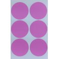 thumbnail image 1 of Royal Green - Colored Round 2 inch Pink Sticker 50mm dot Label Stickers Permanent Adhesive Rounds Arts and Crafts - 540 Pack, 1 of 4
