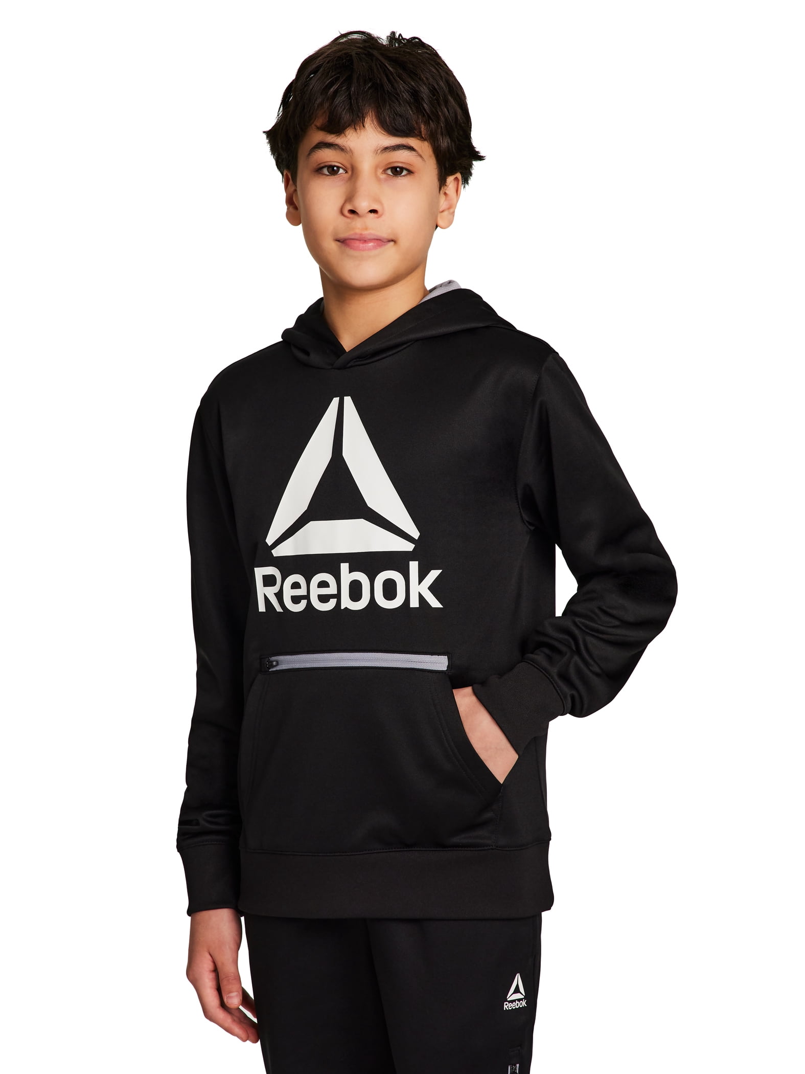 Reebok Boy's Athletic Level Up Hoodie & Jogger, 2-Piece Set, Sizes 4-18