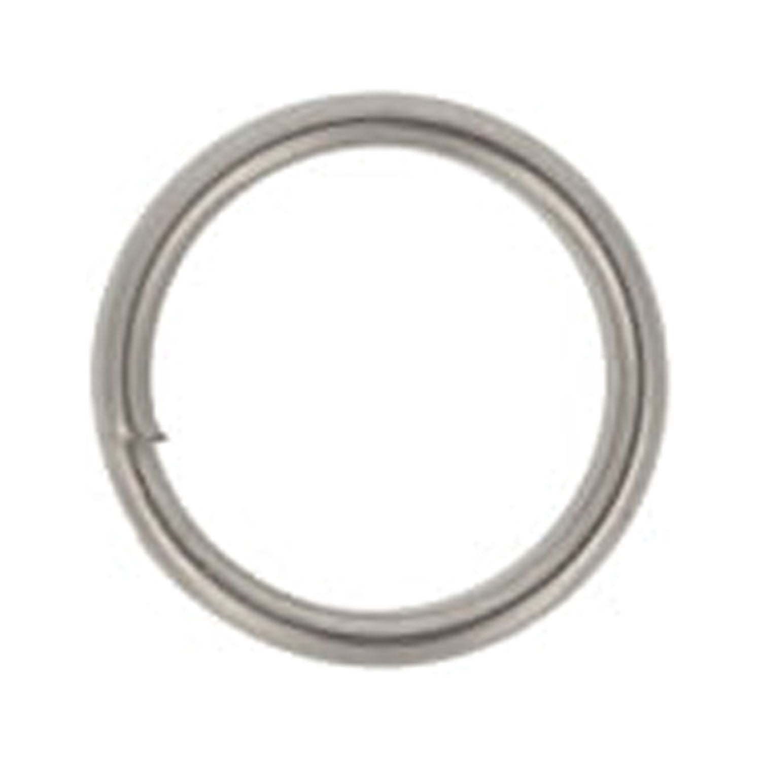 (6 pack) Eagle Claw Split Rings, Nickle, Size 3