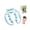 Blue, variant on 9-Wheel Fascia Muscle Roller, Cellulite Roller,Arm & Leg Massager, Cellulite Massage Roller, Trigger Point Muscle Relax Massager Tool for Relieve Leg Neck Hand Arm Muscle Soreness Stiffness