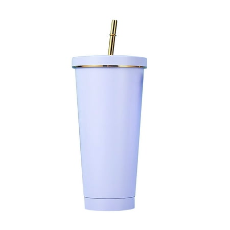 

Big for Women Vintage Rooster Mug Double Layer Stainless Steel Portable Edged Insulation Cup Creative Straw Cup Durable Paint 500ML Coffee Cup Gift Set for Christmas