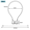 thumbnail image 3 of 4/6 Pcs Magnetic Curtain Tiebacks, Modern Simple Style Curtain Tiebacks, Decorative Drape Ties and Holdbacks Holder for Window Draperies, Curtain Clips Rope Straps Magnet Home Office, 3 of 5