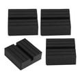 thumbnail image 1 of 4x Floor Jacks Guard Support Blocks Auto Car Lift Pads Pinch Pucks 75x75x25mm Yotijar Almohadillas de goma para elevación con gatos, 1 of 7