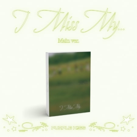 Purple Kiss - I Miss My... - Main Version - incl. 96pg Photonook, Folded Poster, Ornament Card, 3-Cut Photo, Sticker, Photocard   Accordion Lyrics Card - Music & Performance - CD