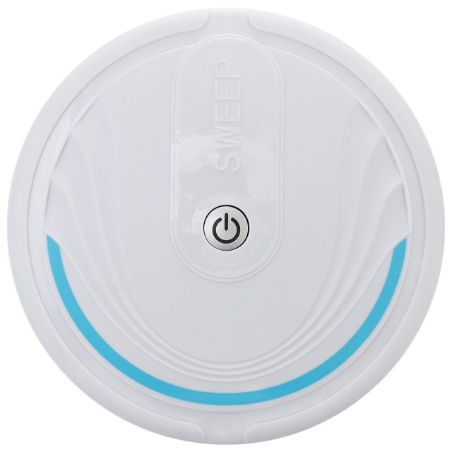 Simulation Floor Mopping Robot Kids Role Play Toy Rechargeable Artificial Floor Sweeper Toy Without Battery White (Battery Powered)