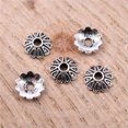 thumbnail image 3 of HOOUN 1000 Pcs Tibet SilverBead Caps 8x8x3MM Diy Jewelry Making B15876, 3 of 3