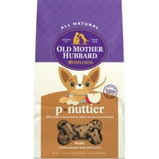 Old Mother Hubbard Classic Peanut Butter Flavor Oven-Baked Dog Biscuit Treats, 20 oz.