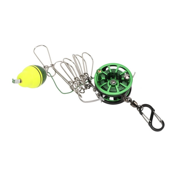Live Fish Stringer Clip, Live Fish Lock Buckle 8 Detachable Snaps Strong  Impact Resistance For Fishing Boat