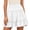 C-White126, variant on DHFJKG Womens Layered Ruffle Hem Mini Skirt High Waisted Flowy A-Line Party Summer Casual Tiered Skirt Beach Versatile Skirt