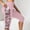 A2/Pink, variant on SHAFX Athletic Shorts for Women Mesh Stitching Hip Lifting Circulation Leggings Leggins De Compresion Para Mujeres Pull on Knee Length Capri High Waisted Pants Black S