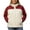 Red, variant on THNCYX Ladies' Color Block Hooded Full Zip Outdoor Jacket with Detachable Hood and Pockets Warm Layer for Cooler Days S-4XL