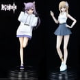 thumbnail image 2 of Genshin-figuras de acción de PVC, 19cm, Klee, Caballero Hibana, Eula, Klee, Paimon, Hu Tao Gong Bohan LED, 2 of 2