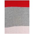 thumbnail image 3 of MAISON JULES Womens Red Color Block Long Sleeve Jewel Neck T-Shirt M, 3 of 3