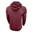 thumbnail image 6 of Men's Long Sleeve Hooded T Shirt Casual Comfortable Pullover Top Lightweight Button Down Shirt for Daily Wear Home Outdoor Hiking Spring Summer Fall Mens Summer Lightweight Pullover Tee Shirts, 6 of 6