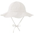 thumbnail image 1 of Gorro de sol para bebé Zando, beige, UPF 50+, ala ancha 2-4T, 1 of 8